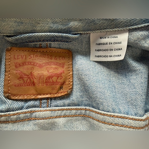 Levi's Patchwork Mixed Wash Denim Jacket - Picture 9 of 11